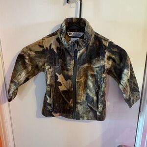 Columbia Camouflage Fleece Jacket